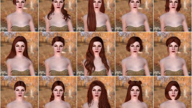 KS Hairdos SSE для Skyrim SE-AE