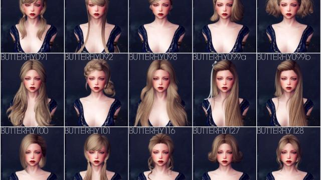 KS Hairdos SSE для Skyrim SE-AE