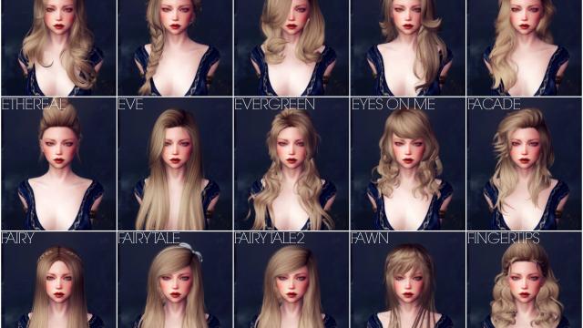 KS Hairdos SSE для Skyrim SE-AE