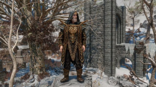 Роба Магнуса / Magnus Robe для Skyrim SE-AE