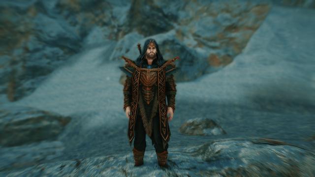 Роба Магнуса / Magnus Robe для Skyrim SE-AE