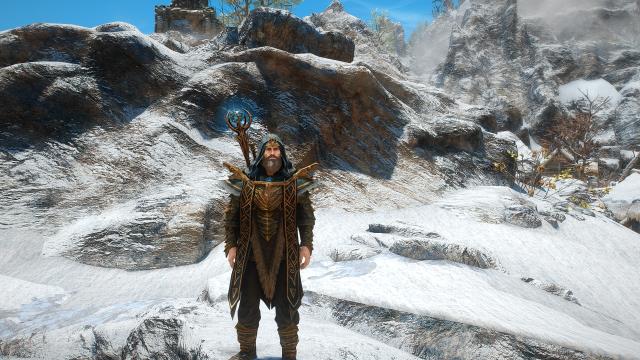 Роба Магнуса / Magnus Robe для Skyrim SE-AE