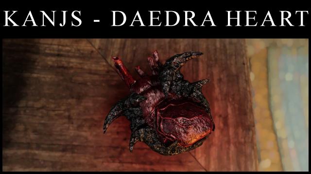 Kanjs - Daedra Heart Animated and Beating Motion