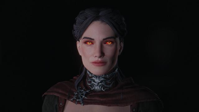 Volkihar - Female Facegen NPC Replacer для Skyrim SE-AE