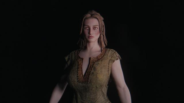 Volkihar - Female Facegen NPC Replacer для Skyrim SE-AE