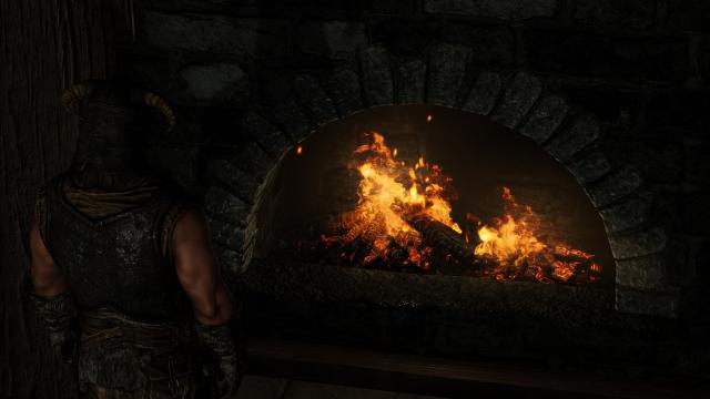 Embers XD - Ретекстур Вугольків для Skyrim SE-AE