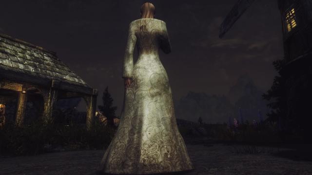 Розкішна сукня / Noble Dress для Skyrim SE-AE