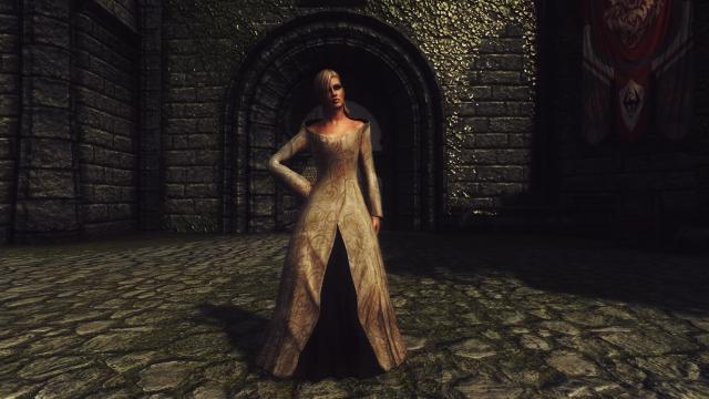 Розкішна сукня / Noble Dress для Skyrim SE-AE