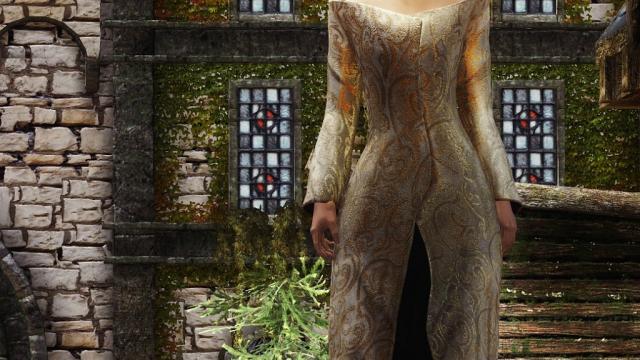 Розкішна сукня / Noble Dress для Skyrim SE-AE