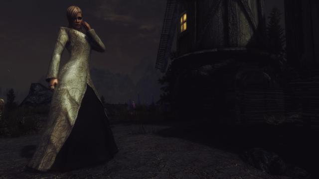 Розкішна сукня / Noble Dress для Skyrim SE-AE