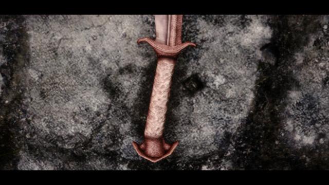 4к кинджал драконячого жерця / 4K Dragon Priest Knife для Skyrim SE-AE