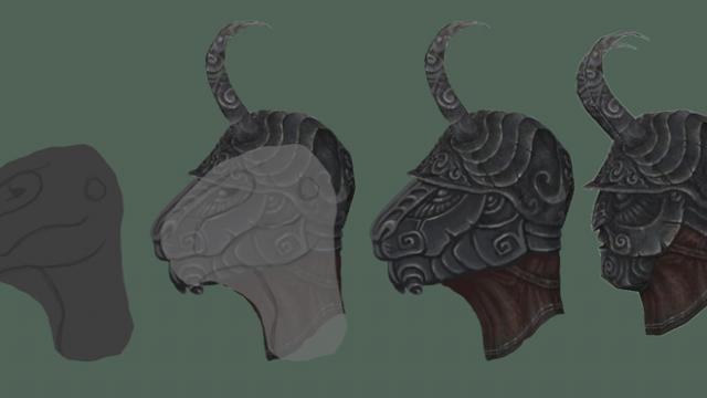 Маска Вайла для звірорас / Masque of Clavicus Vile for Beast Race SE для Skyrim SE-AE