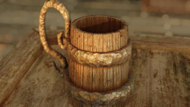 HD Кружка / ElSopa - Tankard HD для Skyrim SE-AE