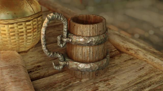 HD Кружка / ElSopa - Tankard HD для Skyrim SE-AE