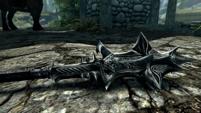 Molagbal Warhammer - Бойовий молот Молог Бала для Skyrim SE-AE