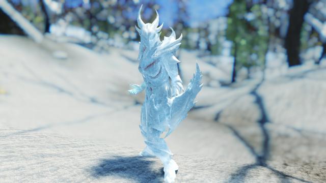 Ice Warrior Armors - for Skyrim SE-AE