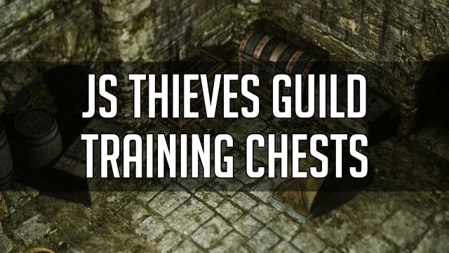 Тренувальні скрині / JS Thieves Guild Training Chests SE для Skyrim SE-AE