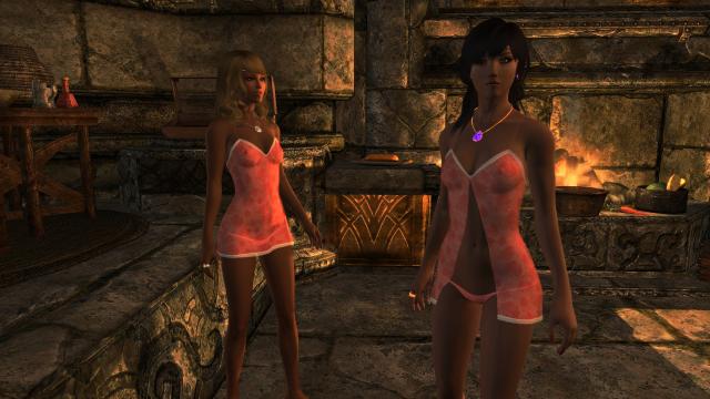 Ночнушки Скайриму / Naughty Nightie для Skyrim SE-AE