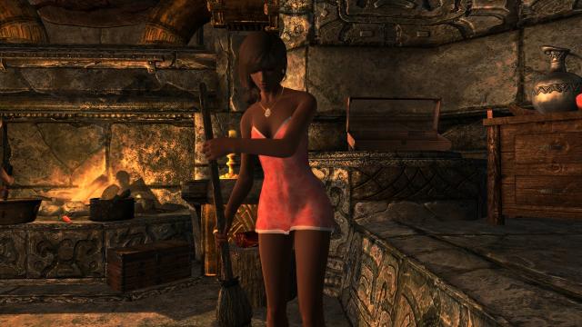 Ночнушки Скайриму / Naughty Nightie для Skyrim SE-AE