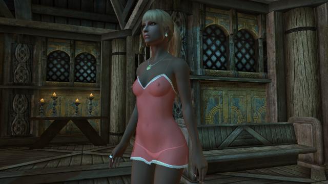 Ночнушки Скайриму / Naughty Nightie для Skyrim SE-AE