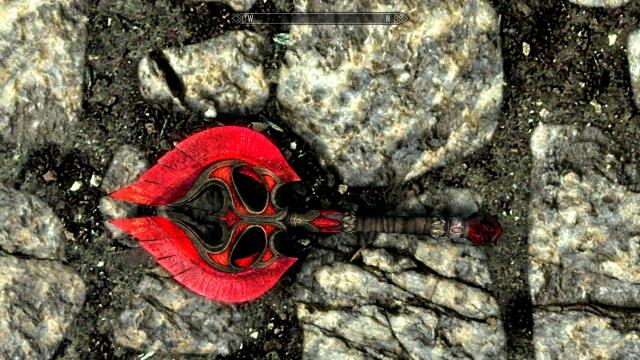 Blood Glass Weapons - - for Skyrim SE-AE