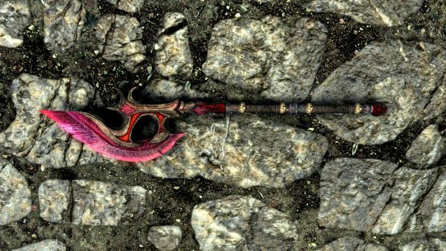 Blood Glass Weapons - - for Skyrim SE-AE
