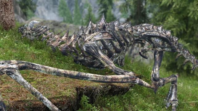 Хрусткі драконові кістки / Crispy Dragon Bones для Skyrim SE-AE