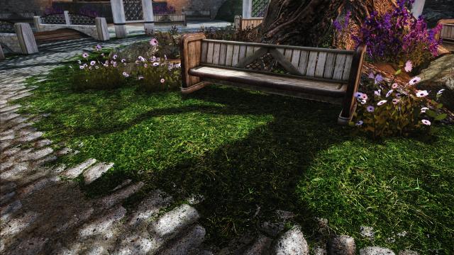 Зелена трава для Вайтрана / Green Grass For Whiterun для Skyrim SE-AE