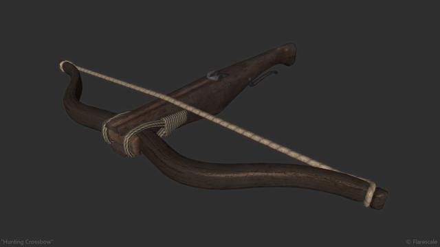 Hunting Crossbow - Мисливський арбалет для Skyrim SE-AE