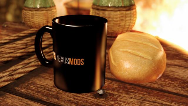 Кружка Nexus / The Nexus Mug для Skyrim SE-AE