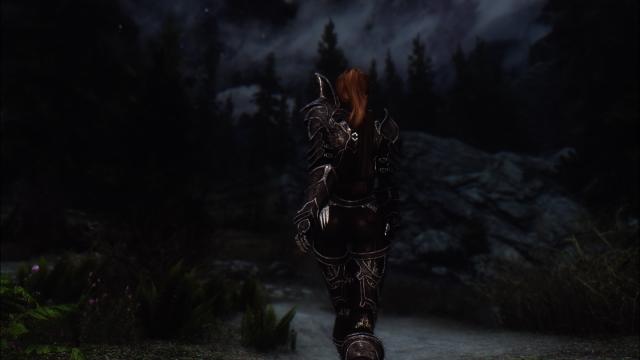 Demon Hunter Armor by Jojjo - for Skyrim SE-AE