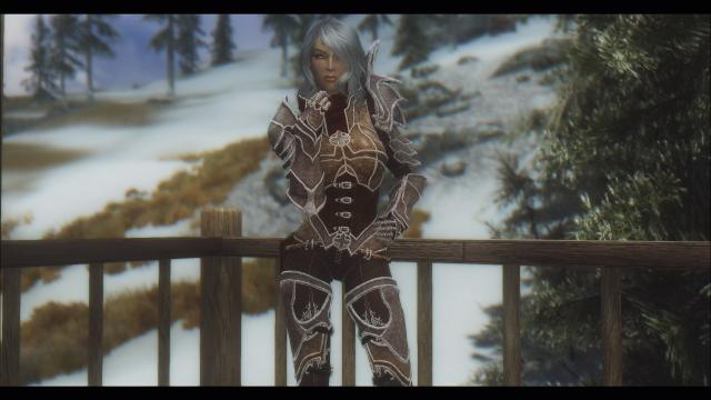 Demon Hunter Armor by Jojjo - for Skyrim SE-AE