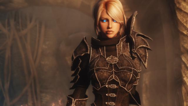 Demon Hunter Armor by Jojjo - for Skyrim SE-AE