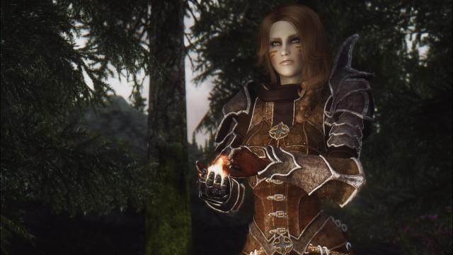 Demon Hunter Armor by Jojjo - for Skyrim SE-AE