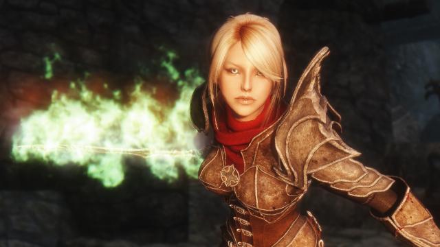 Demon Hunter Armor by Jojjo - for Skyrim SE-AE
