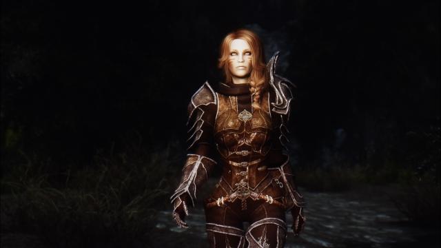 Demon Hunter Armor by Jojjo - for Skyrim SE-AE