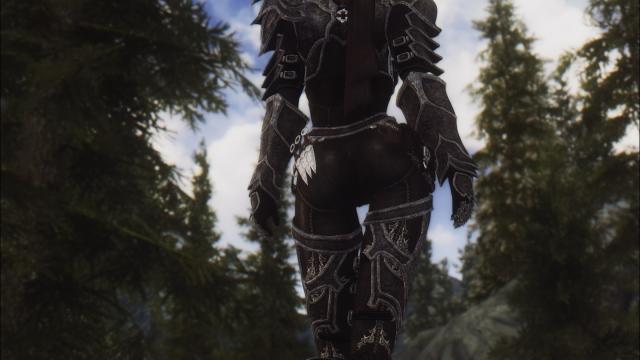 Demon Hunter Armor by Jojjo - for Skyrim SE-AE