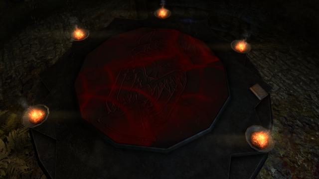 Переробка вівтаря Потеми / Wolfskull Altar Redone для Skyrim SE-AE