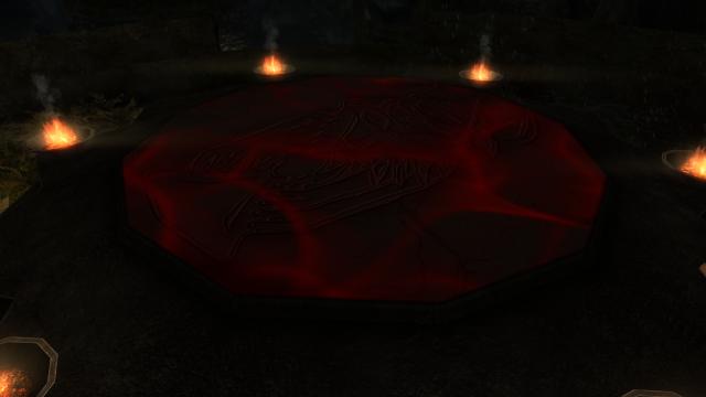 Переробка вівтаря Потеми / Wolfskull Altar Redone для Skyrim SE-AE