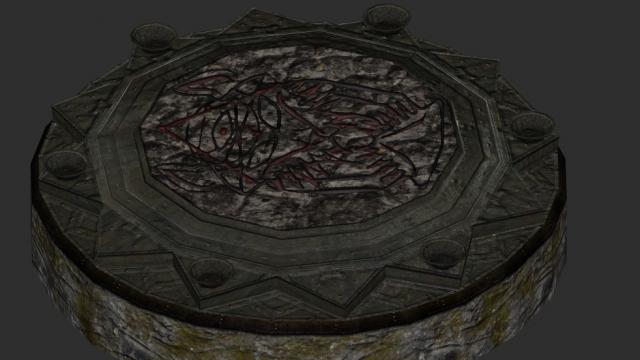 Переробка вівтаря Потеми / Wolfskull Altar Redone для Skyrim SE-AE