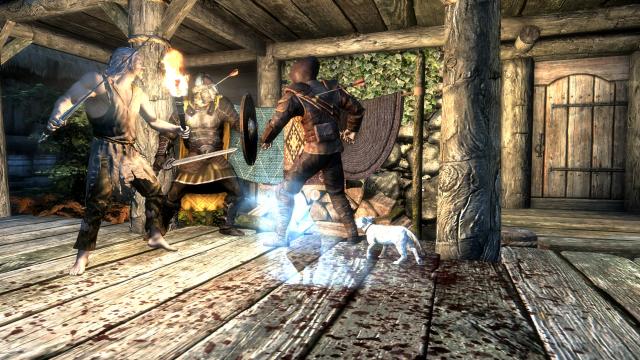 Мстительный Ривервудский цыпленок / Conjure the Vengeful Spirit of The Riverwood Chicken для Skyrim SE-AE