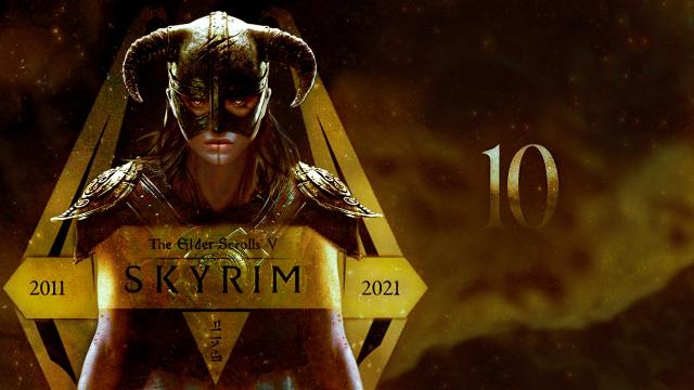 Anniversary Main Menu for Skyrim SE-AE