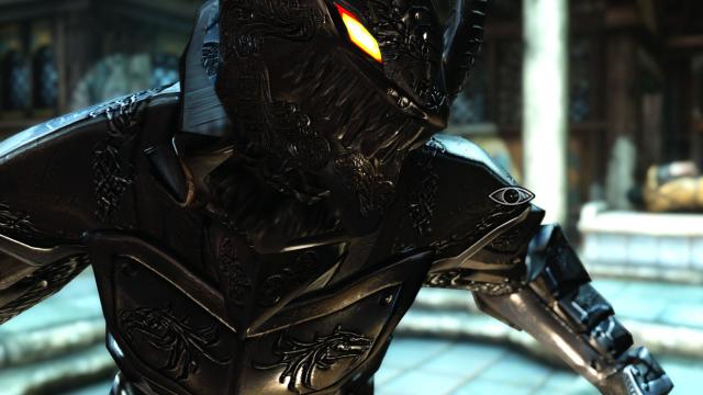 Броня серебряного дракона / Silver Dragon Armor для Skyrim SE-AE