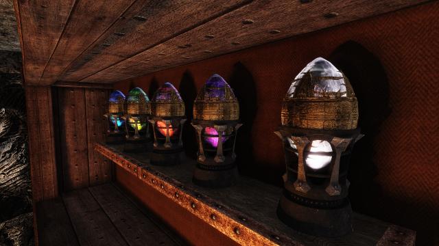 Красива переробка Парагонів / Iconic's Remastered Paragon Gems Retexture для Skyrim SE-AE