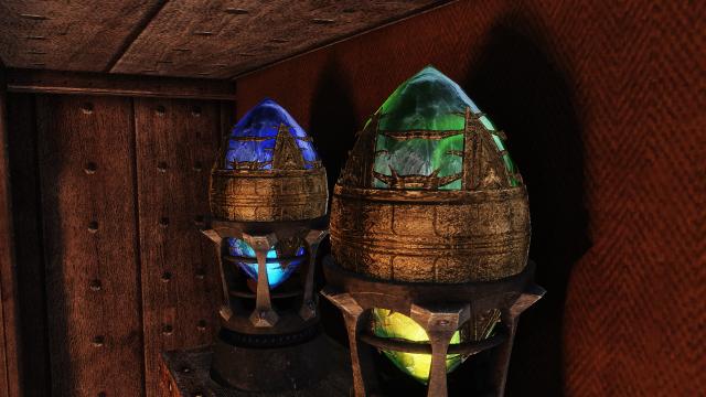 Красива переробка Парагонів / Iconic's Remastered Paragon Gems Retexture для Skyrim SE-AE