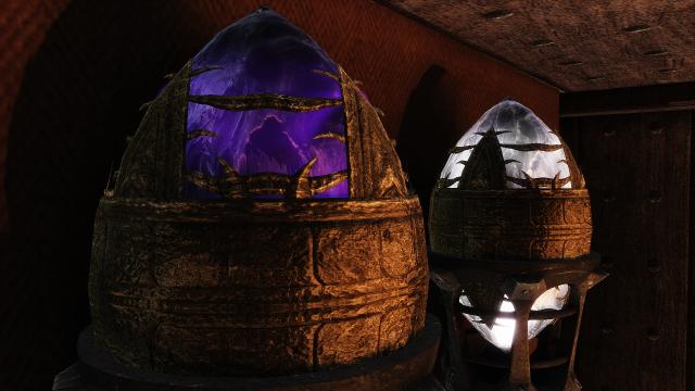 Красива переробка Парагонів / Iconic's Remastered Paragon Gems Retexture для Skyrim SE-AE