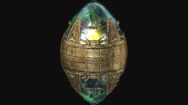 Красива переробка Парагонів / Iconic's Remastered Paragon Gems Retexture для Skyrim SE-AE