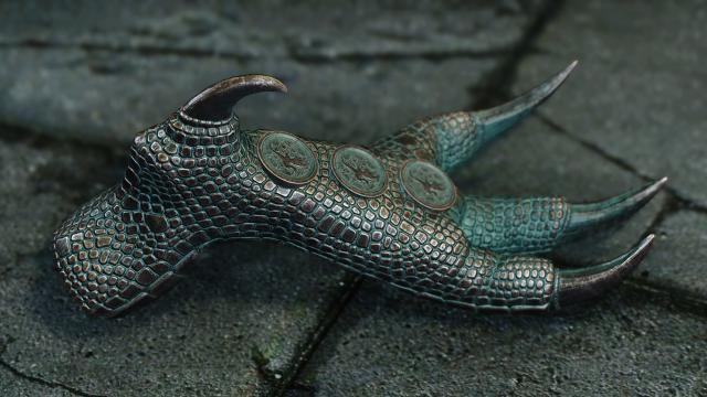 JS Dragon Claws AE (Anniversary Edition) для Skyrim SE-AE