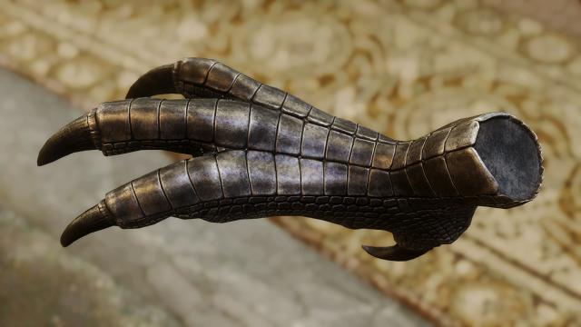 JS Dragon Claws AE (Anniversary Edition) для Skyrim SE-AE