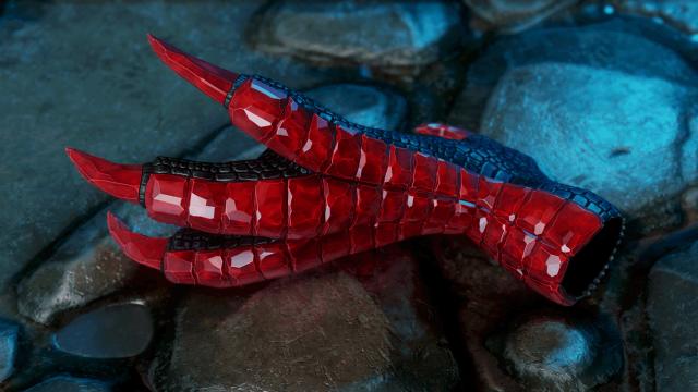JS Dragon Claws AE (Anniversary Edition) для Skyrim SE-AE